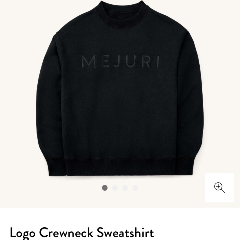 Mejuri Logo Crewneck Sweatshirt AND Tote